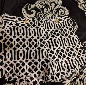 Mud Pie Medium shorts starfish buttons NEW